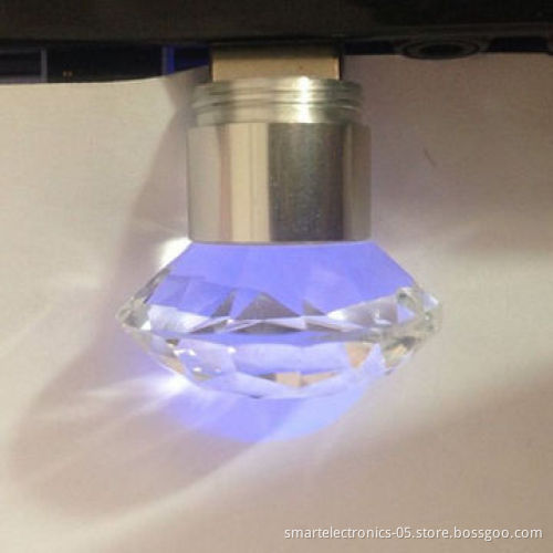 Crystal USB flash drive, 64mb-128GB, high speed, hot sale